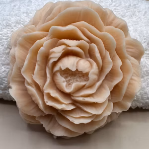 Trev's Trades - Peony Soap (peach color)